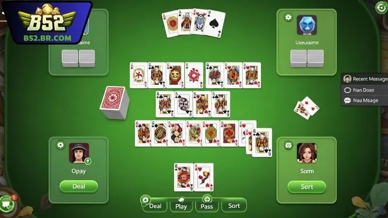 Sâm B52 – Chơi sâm đổi thưởng tốc độ cao tại cổng game B52 4 Sâm B52